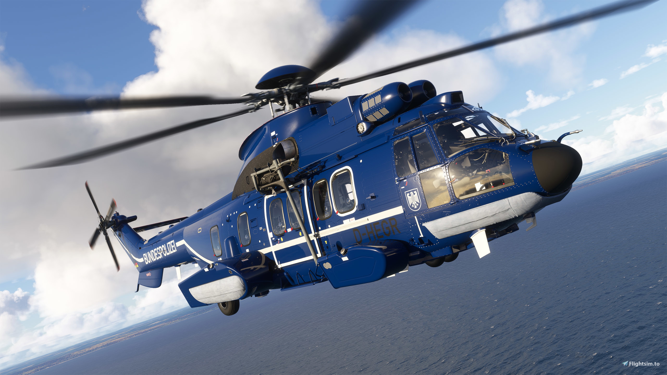 Microsoft/HPG Airbus H225 - German Federal Police (Bundespolizei) D-HEGR - Image 1