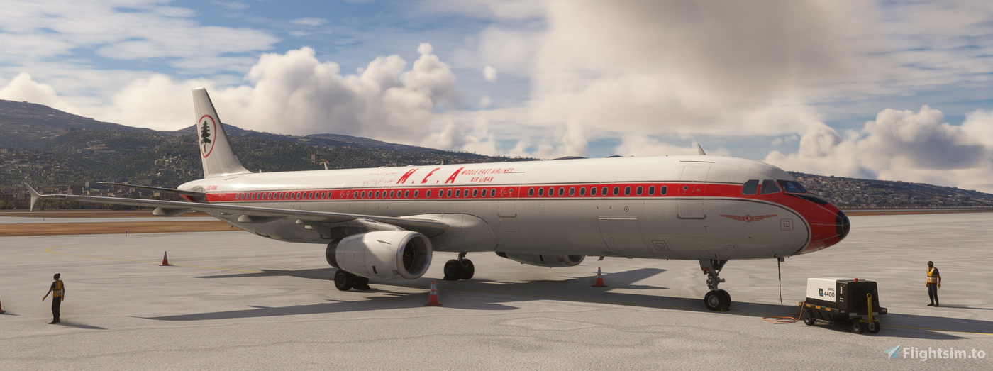 Middle East Airlines ODRMI (Old Livery) Fenixsim A321 Requested