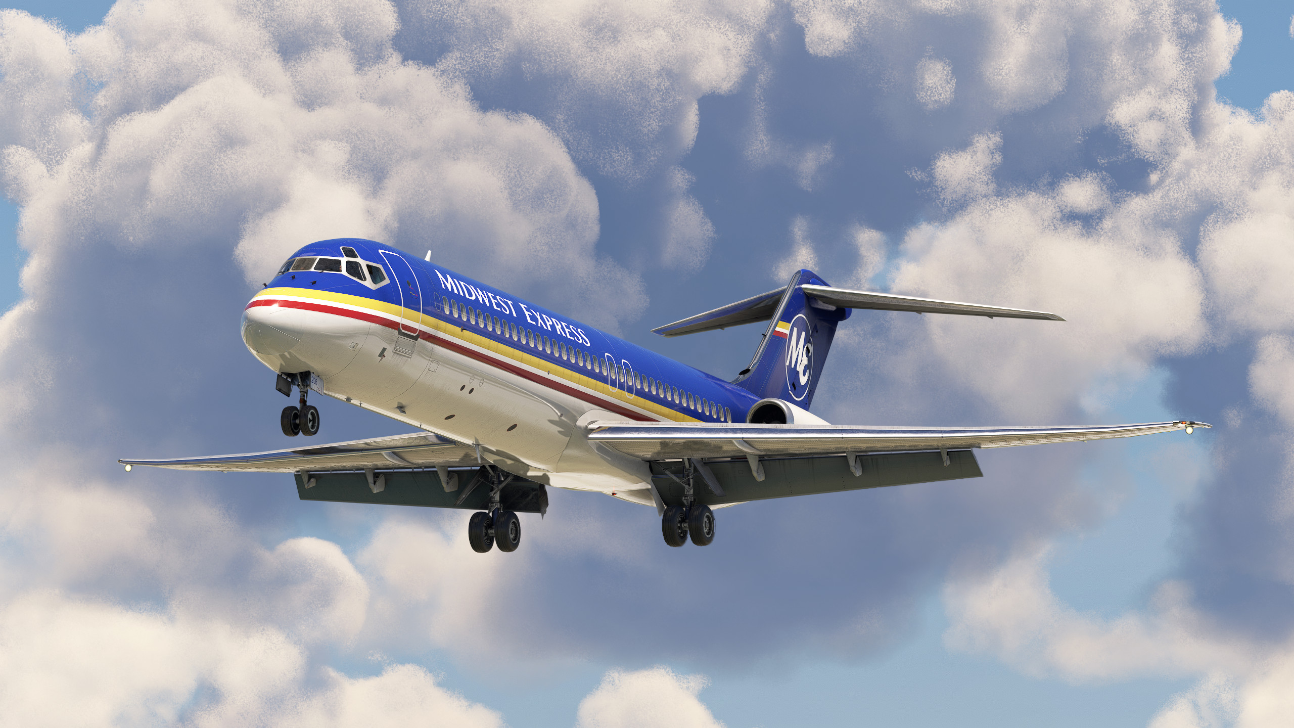 Midwest Express (N206ME) - SkySimulations DC-9-30 - Aircraft