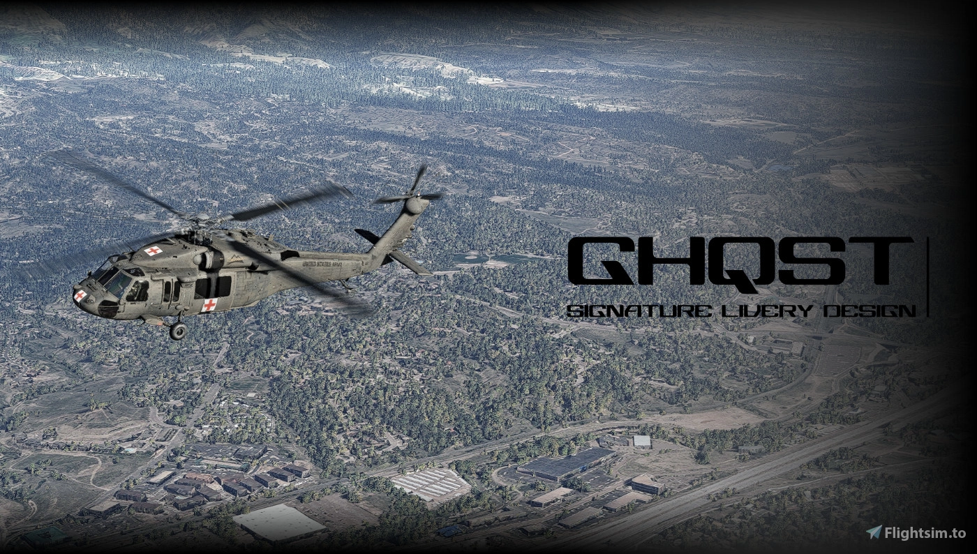 (MILTECH) 2-135th GSAB "Wolfpack" MH60 | 3-Pack | 4K - Image 1