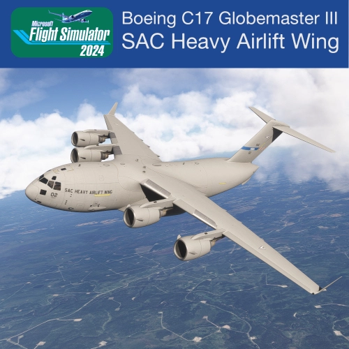 Miltech Boeing C17 Globemaster III SAC Heavy Airlift Wing