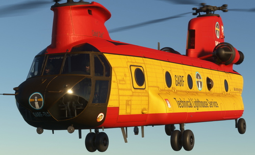 Miltech Chinook CH47D- GARF Lighthouse Service (Greenland)