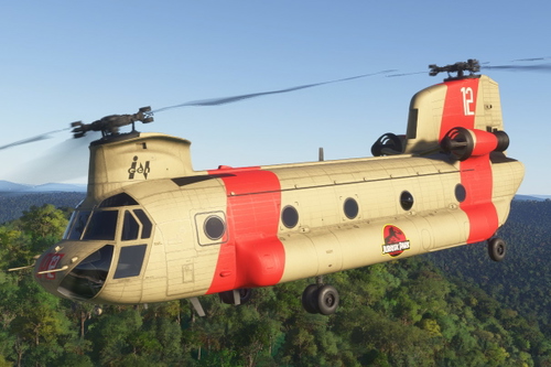 Miltech Chinook CH47D- Jurassic Park JP12 