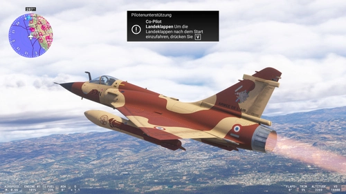 Miltech m2k Mirage 2000D E3/3 Ardennes  Desert