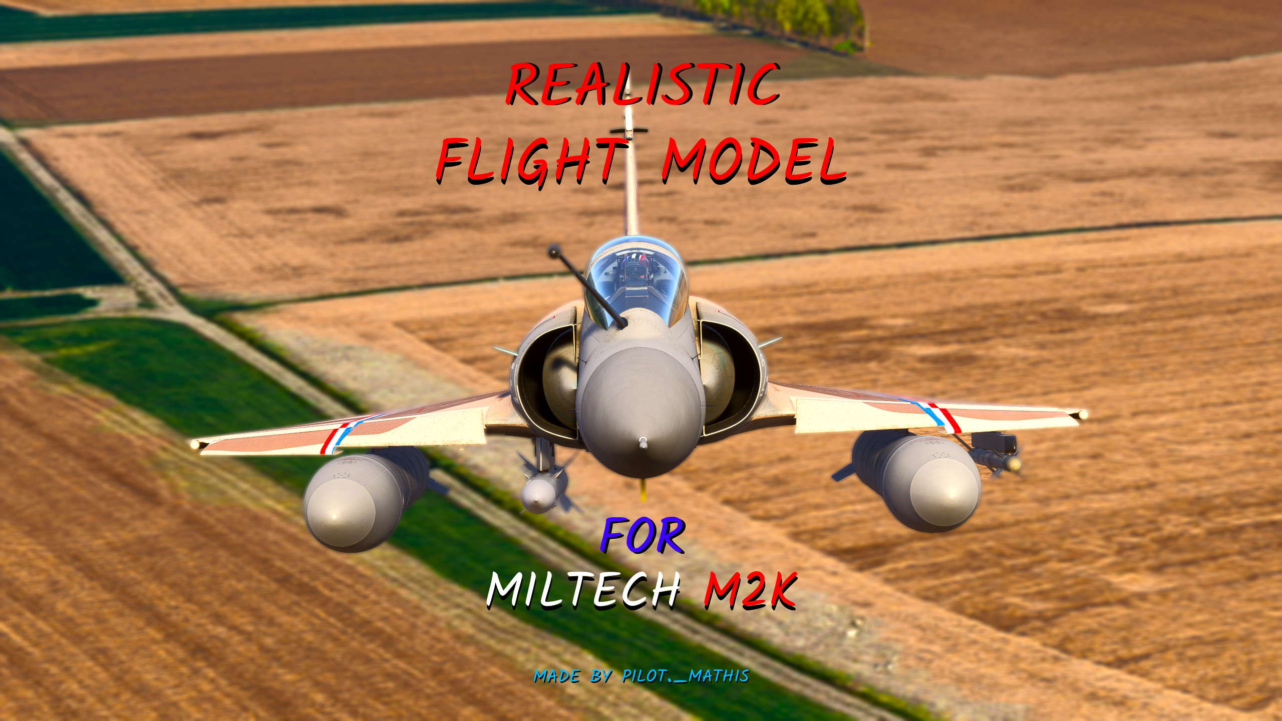 Miltech Simulations M2KC Realistic Flight Model  - Image 1