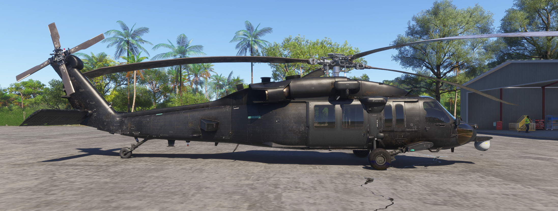 Miltech Simulations MH60S Black  Fictional Livery - Image 1
