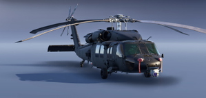 Miltech Simulations MH60S Black  Fictional Livery thumbnail 2