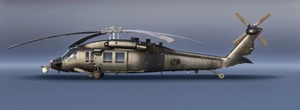 Miltech Simulations MH60S Black  Fictional Livery thumbnail 3