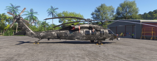 Miltech Simulations MH60S Urban Camo Fictional Livery