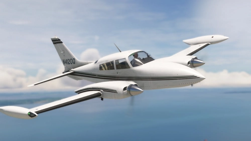 Milviz Cessna 310R - N4120Q - Private