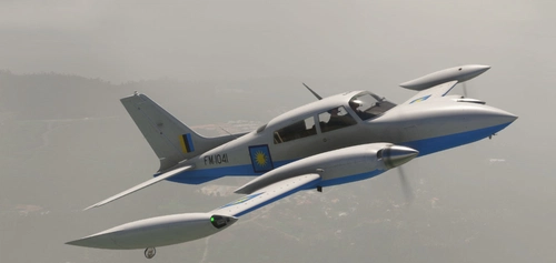 MilViz Cessna 310R Royal Malaysian Air Force Livery