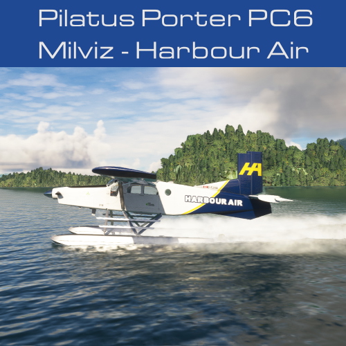 Milviz Pilatus Porter PC6 Harbour Air