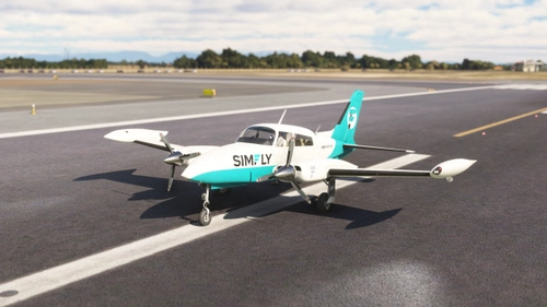 [MILVIZ] SimFly CESSNA C310R livery
