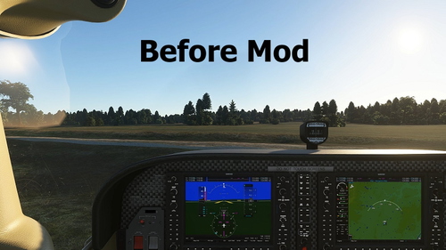 Mini Trees for MSFS 2020 - Approximately 30% smaller than default trees