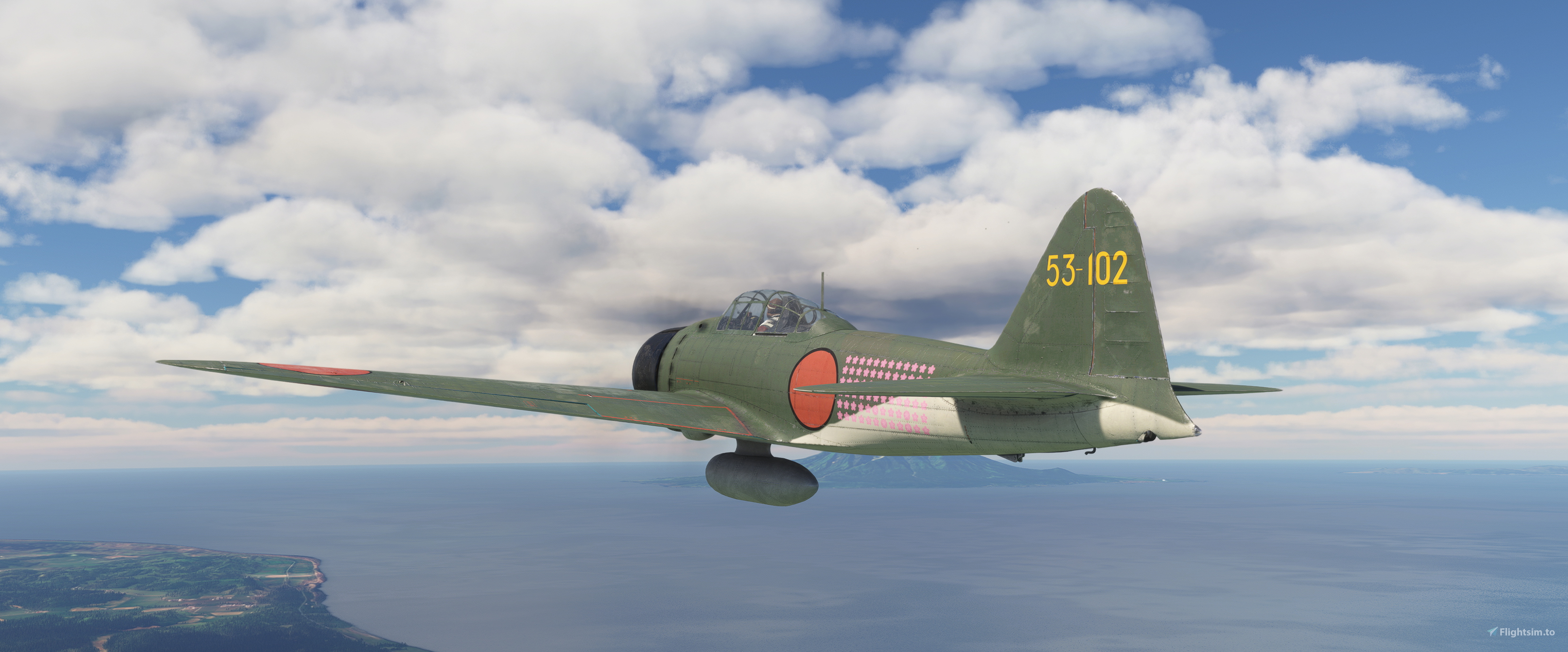Mitsubishi Zero A6M-2 53-102 Tetsuzō Iwamoto for Microsoft