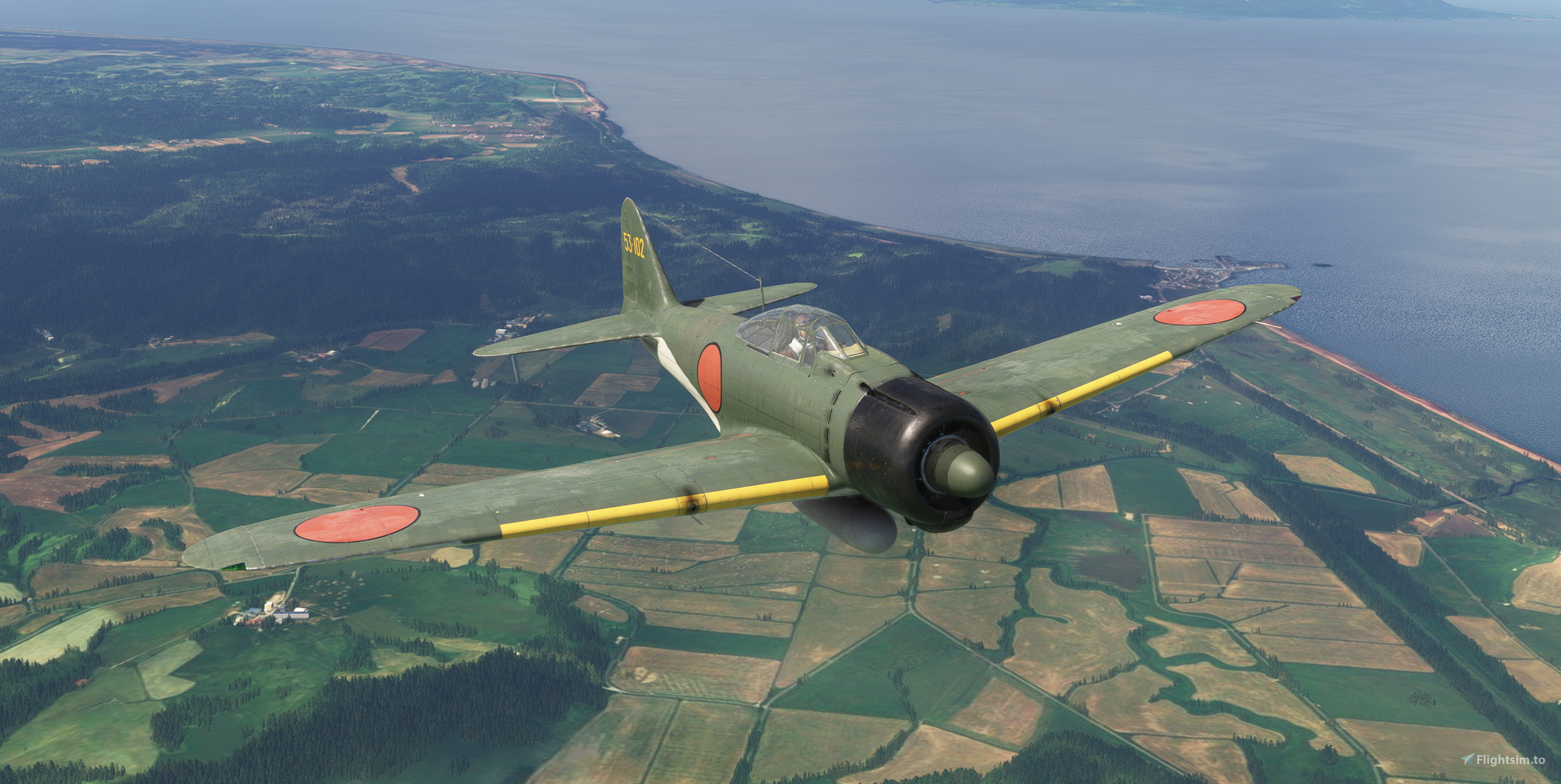 Mitsubishi Zero A6M-2 53-102 Tetsuzō Iwamoto for Microsoft