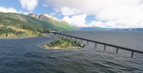 Mjøsund Bridge (close to Harstad)