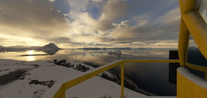 Møllers Ø Lighthouse & 200 icebergs thumbnail 2