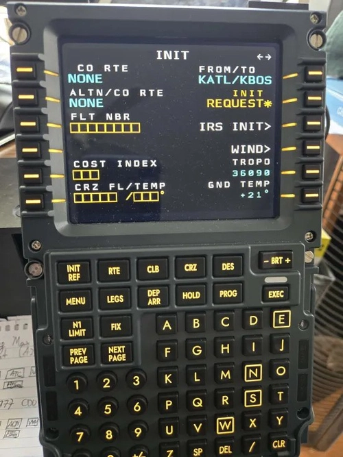 Mobiflight PFP 3N Profile for the FSL A321ceo w/ working display (MSFS2024)
