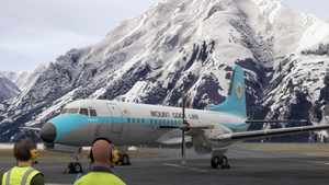 Mount Cook Airlines YS-11 | HS-748 | ZK-DES | With Cabin & GPU, Mid 70's thumbnail 2