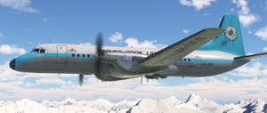 Mount Cook Airlines YS-11 | HS-748 | ZK-DES | With Cabin & GPU, Mid 70's thumbnail 13