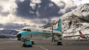 Mount Cook Airlines YS-11 | HS-748 | ZK-DES | With Cabin & GPU, Mid 70's thumbnail 3