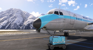 Mount Cook Airlines YS-11 | HS-748 | ZK-DES | With Cabin & GPU, Mid 70's thumbnail 7