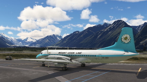 Mount Cook Airlines YS-11 | HS-748 | ZK-DES | With Cabin & GPU, Mid 70's thumbnail 12
