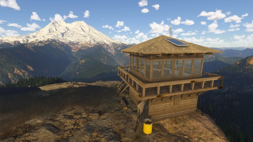 Mount Rainier National Park Fire Lookouts Package