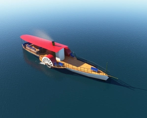 Moving Boats 3D Model Library thumbnail 6