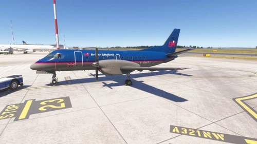 MS Asobo SF340B British Midland Airways G-GNTJ