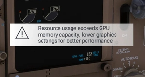 MSFS 2024  - Remove "Resource usage exceed GPU memory capacity" thumbnail 2