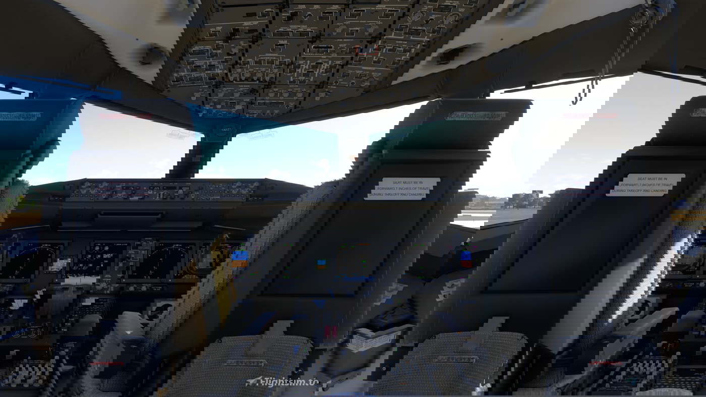 MSFS 2024 - PMDG Boeing 777-200ER Black cockpit for Microsoft Flight ...