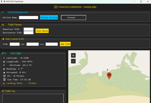 MSFS 2024 Flight Manager Tool