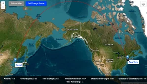 MSFS Passenger Map V2 - A flight tracking app to emulate a passenger info map on your mobile device thumbnail 15