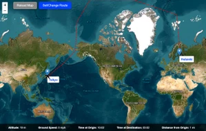 MSFS Passenger Map V2 - A flight tracking app to emulate a passenger info map on your mobile device thumbnail 19