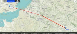 MSFS Passenger Map V2 - A flight tracking app to emulate a passenger info map on your mobile device thumbnail 6