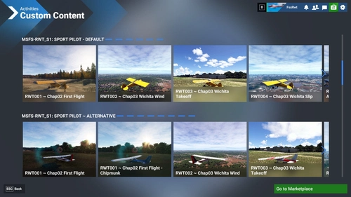 MSFS-RWT-2024 :  Multilingual Real World Training Missions