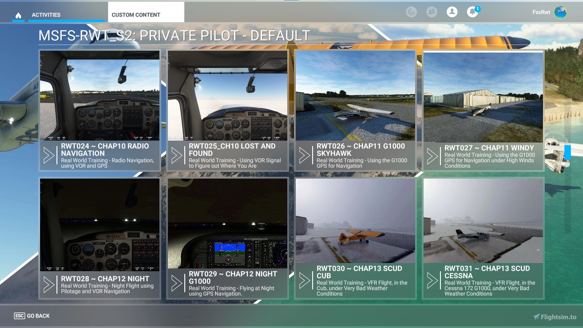 MSFS-RWT-2020 :  Multilingual Real World Training Missions - Image 1