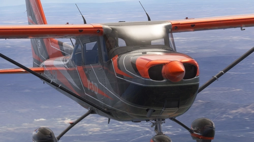 MSFS2024 Cessna C172  T-3D livery (Fictional)