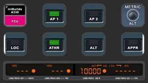 MSFS2024 Standard iniBuilds A33X StreamDeck XL & PLUS Profile and AAO Scripts thumbnail 10