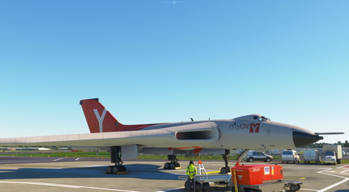 MyAir livery for Just Flight  Avro Vulcan