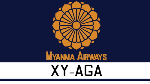 Myanma Airways XY-AGA