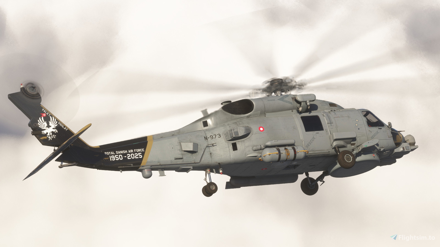 N-973 - RDAF 75th Anniversary [MILTECH/BLACKBIRD MH-60R] für Microsoft ...