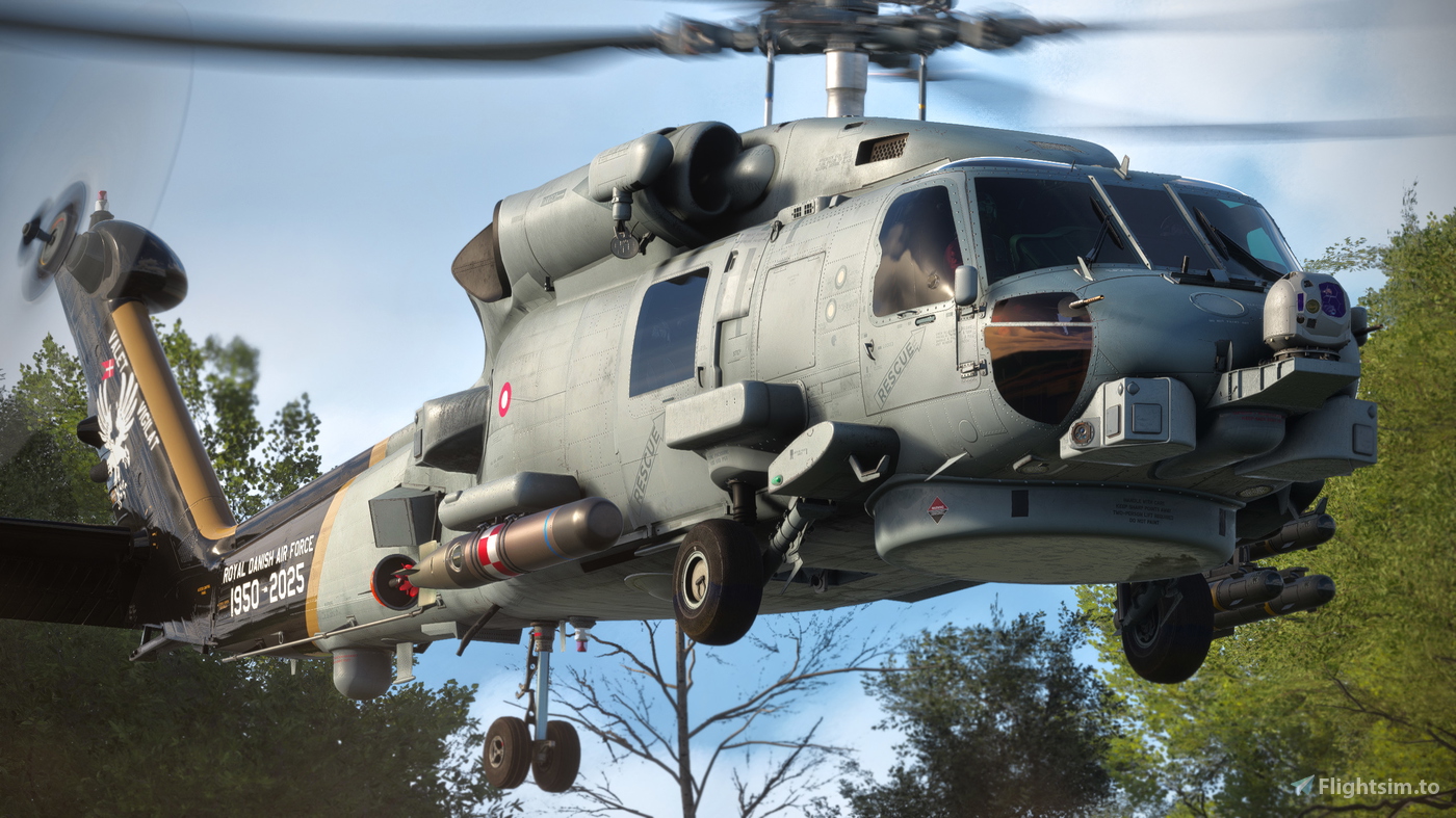 N-973 - RDAF 75th Anniversary [MILTECH/BLACKBIRD MH-60R] für Microsoft ...