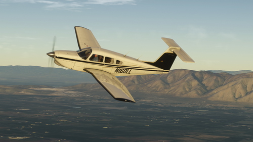 N160LL Livery for the JustFlight Turbo Arrow IV