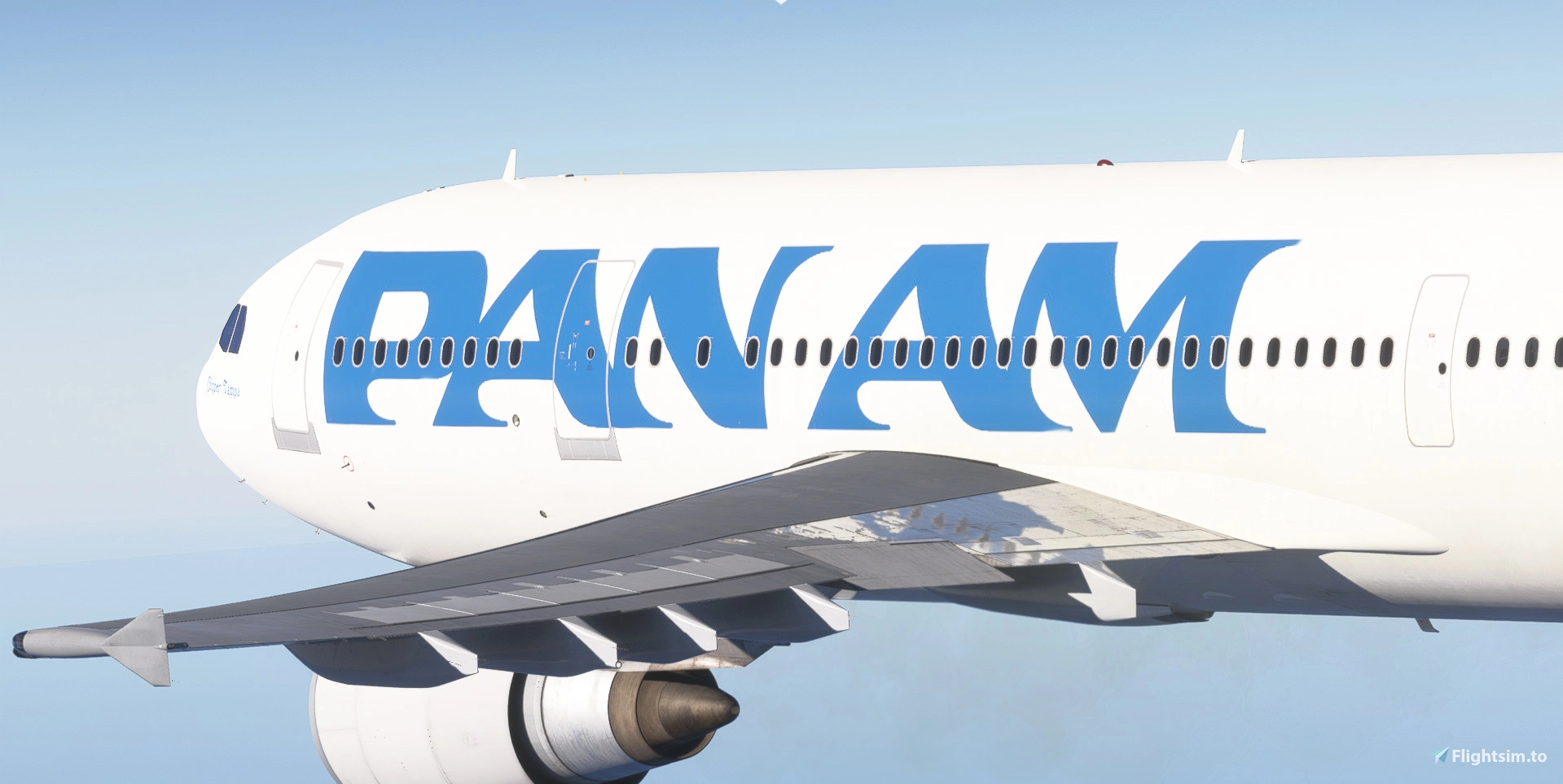 N206PA | Pan American | Inibuilds a300-600 Premium edition