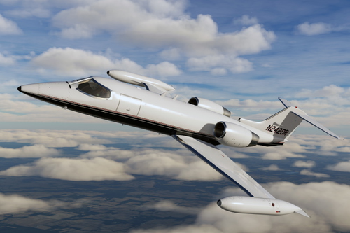 N242DR - CARGO - Flysimware Learjet 35A 
