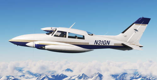 N31GN (Private) | MILVIZ Cessna C310R [4K]