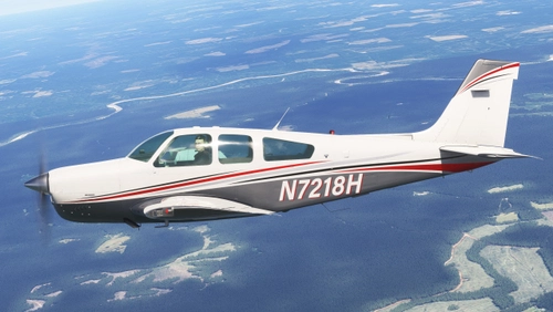 N7218H for  Carenado F33A Bonanza